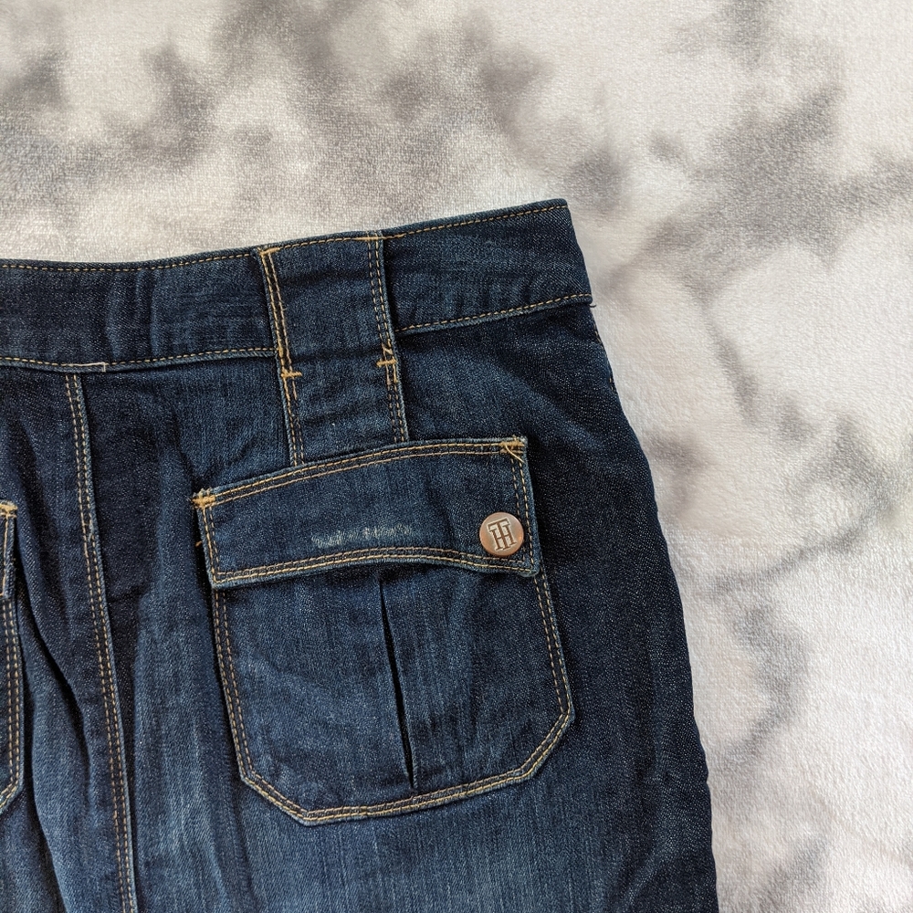 Tommy Hilfiger Blue Jean Skirt EUC - Picture 4 of 8